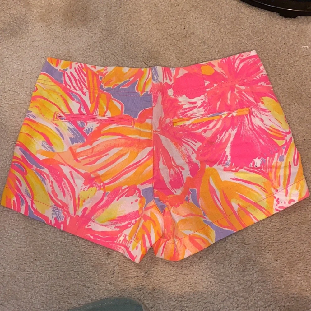Lilly Pulitzer Kerrie Short 3” Inseam Size 00 NWOT Sun Splash - Picture 2 of 4